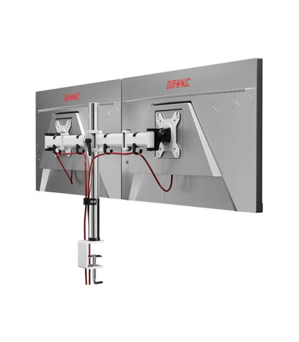 Duronic DM252 WE Dual Monitor Stand