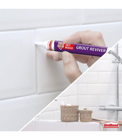 Unibond Grout Reviver Pen White