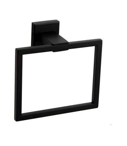 Stainless Steel Square Towel Ring for Bathroom